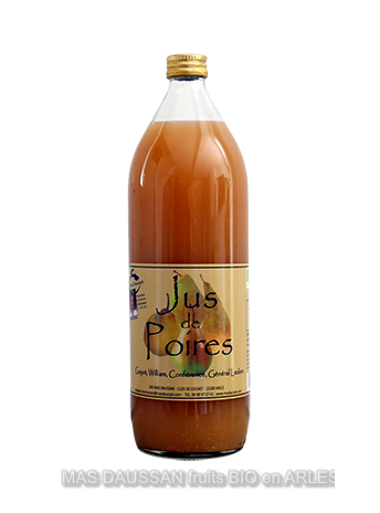 Jus de Poire fermier Guesdon 1L