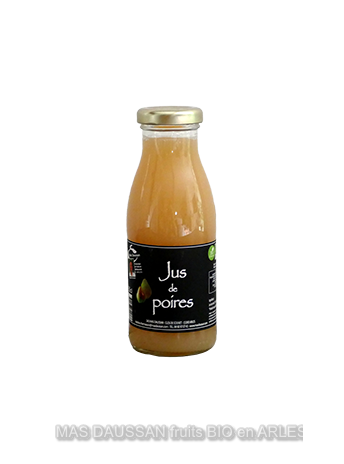 Jus de pomme bio (bouteille verre 25cl)