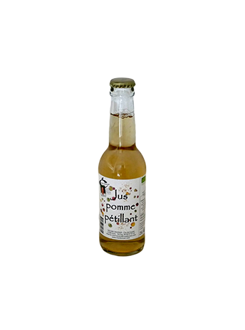 Jus de pomme bio (bouteille verre 25cl)